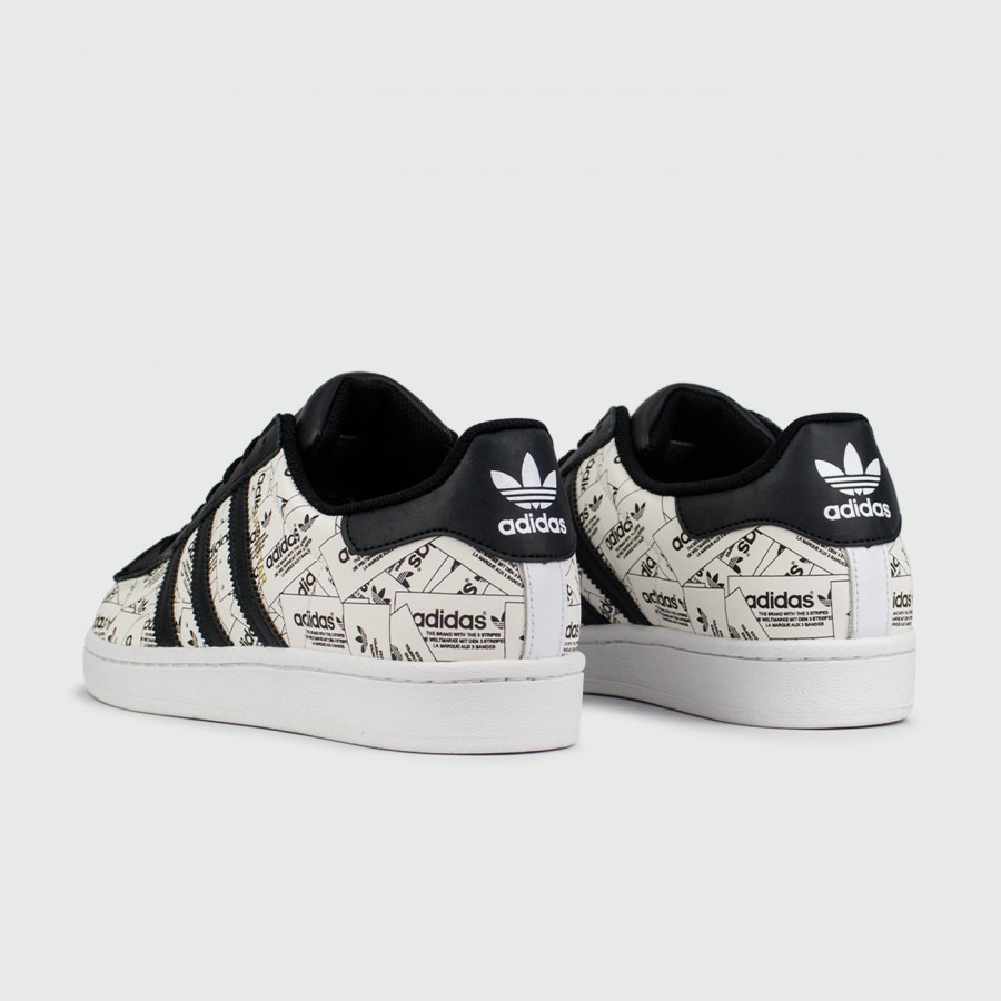 кроссовки Adidas SuperStar Black / All Reflective