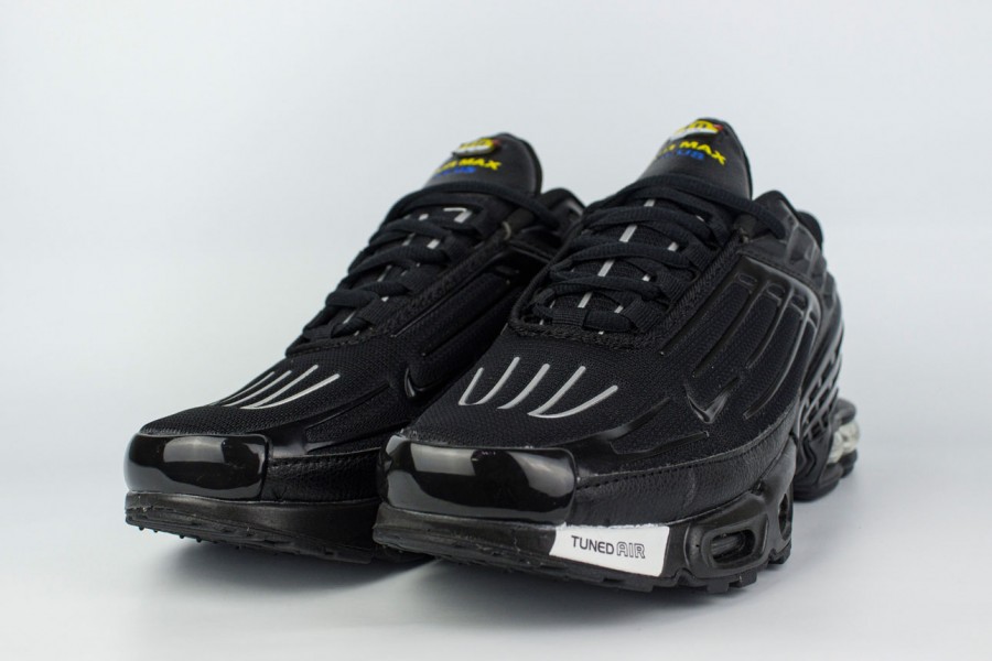 кроссовки Nike Air Max Plus 3 Tn All Black / White