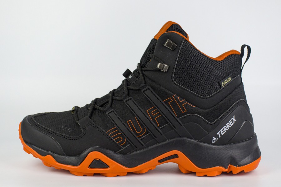 кроссовки Adidas Terrex Mid Swift R2 Black / Orange