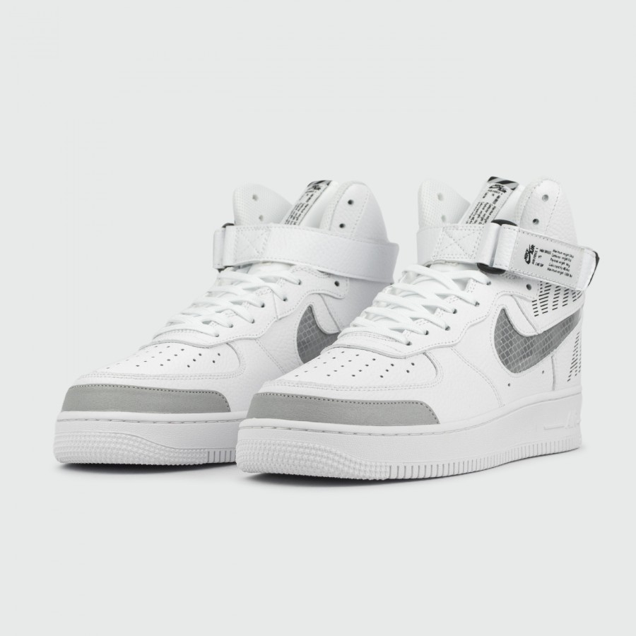 кроссовки Nike Air Force 1 High Under Construction White