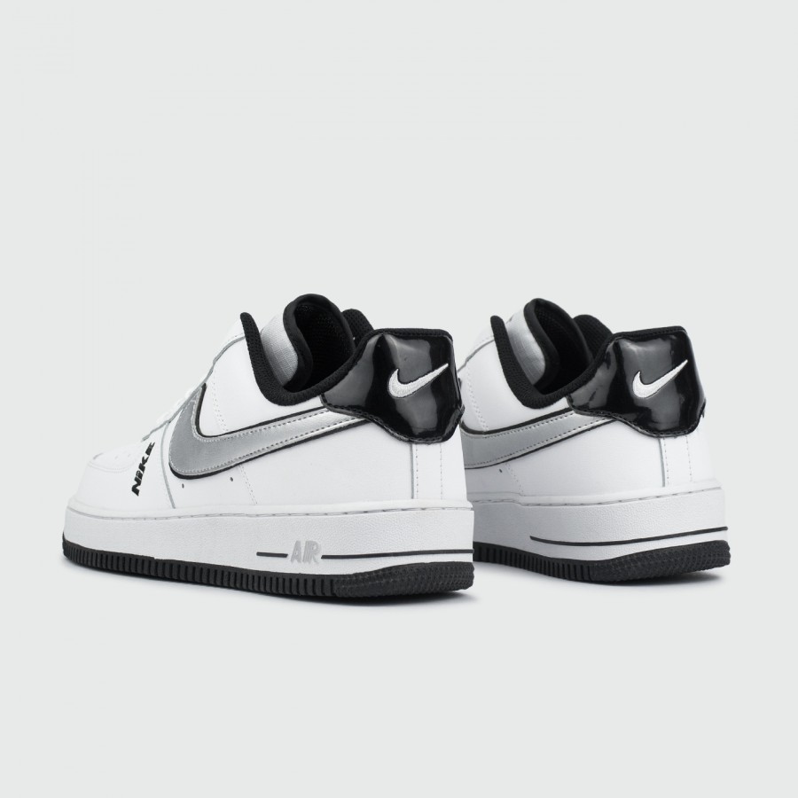 кроссовки Nike Air Force 1 Low White / Silver / Black