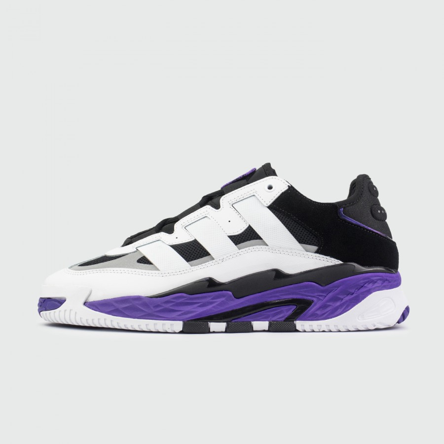 кроссовки Adidas Niteball White / Purple