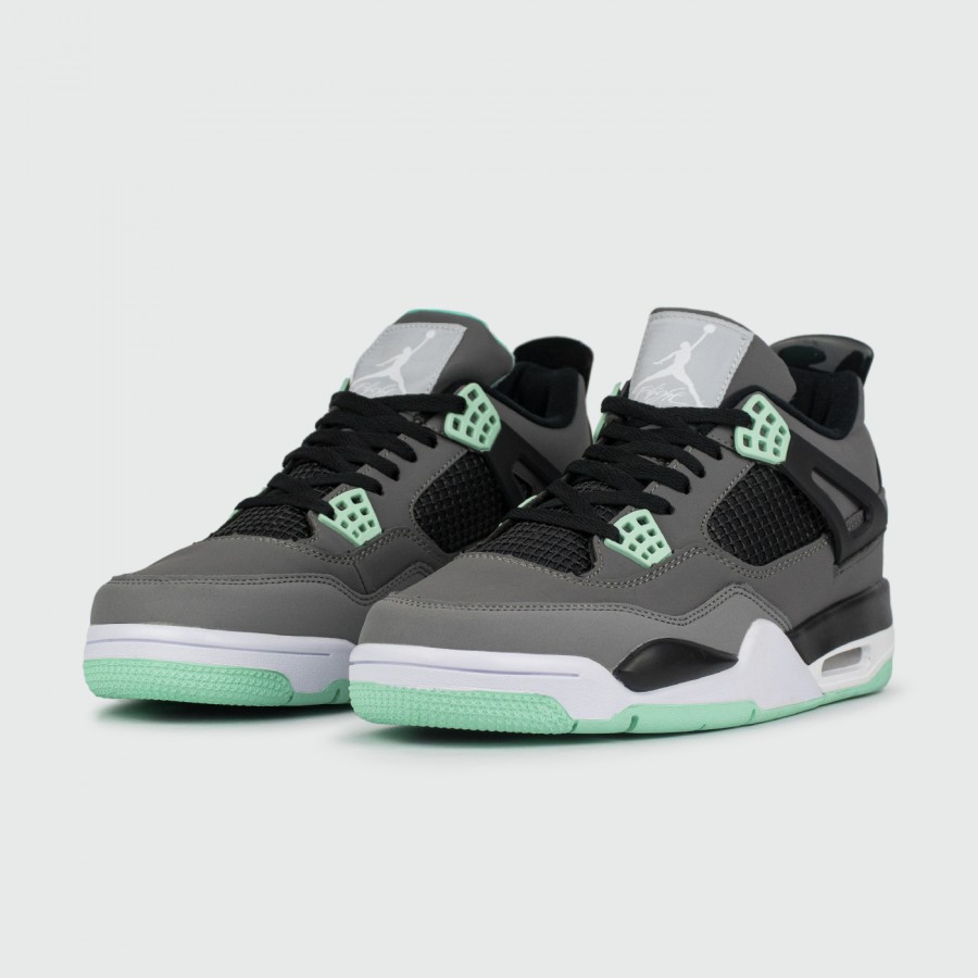 кроссовки Nike Air Jordan 4 Retro Green Glow