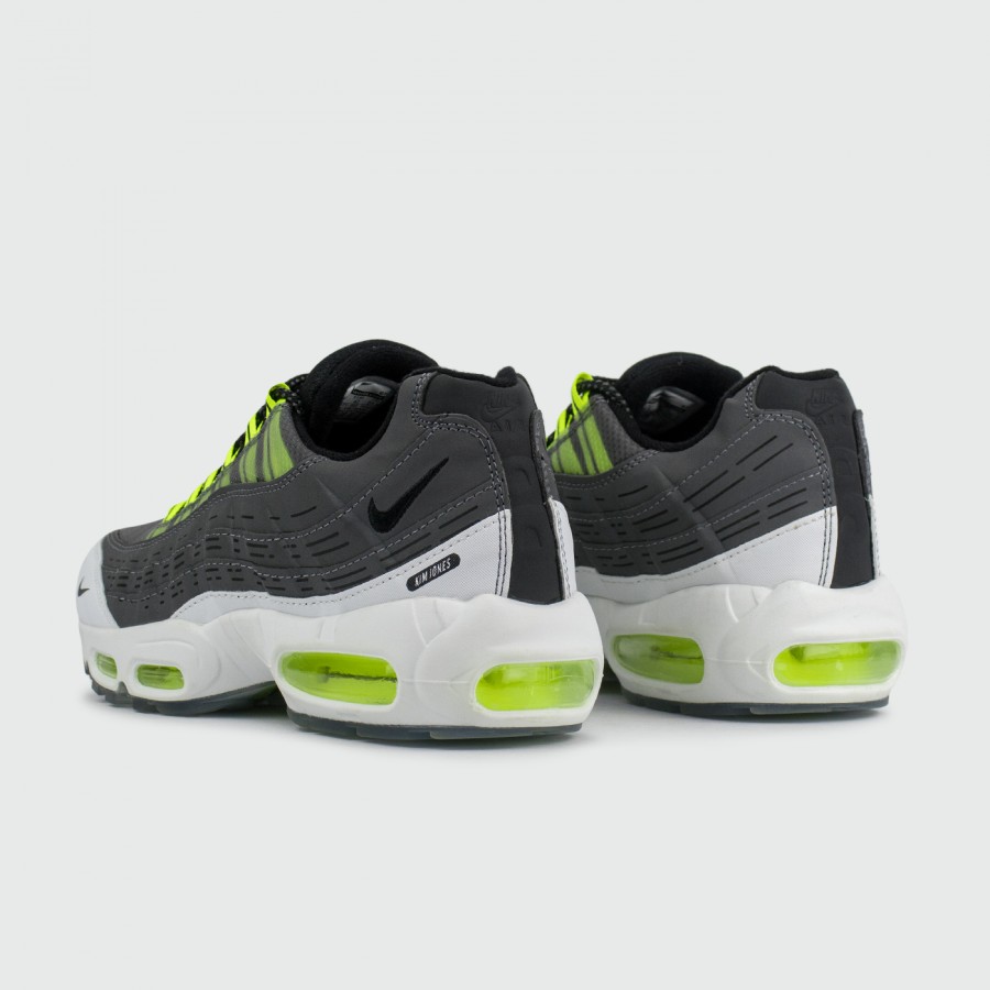 кроссовки Nike Air Max 95 x Kim Jones Grey / Volt