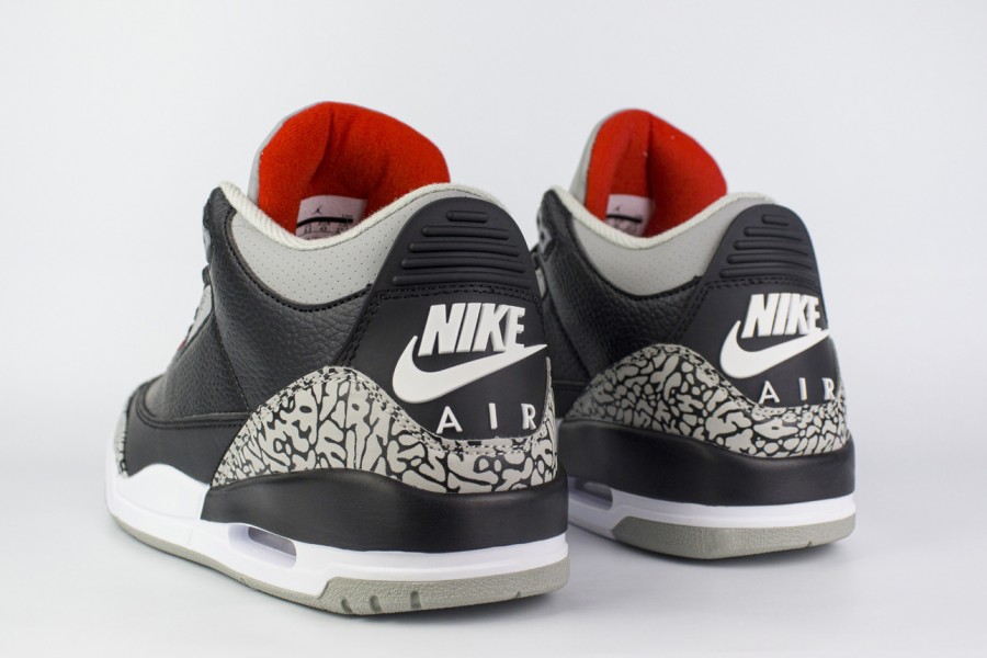 кроссовки Nike Air Jordan 3 Black Cement