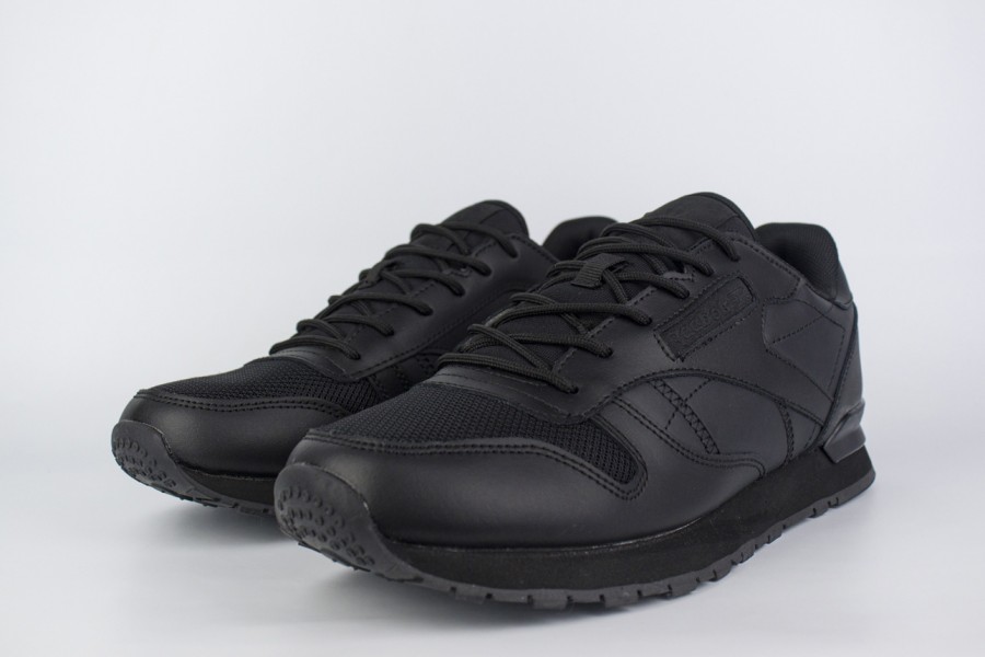 кроссовки Reebok Classic Leather Triple Black
