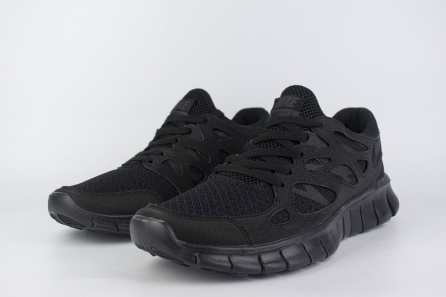 Кроссовки Nike Free Run 2 Triple Black
