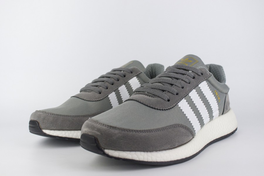 кроссовки Adidas Iniki Runner Boost Grey / White