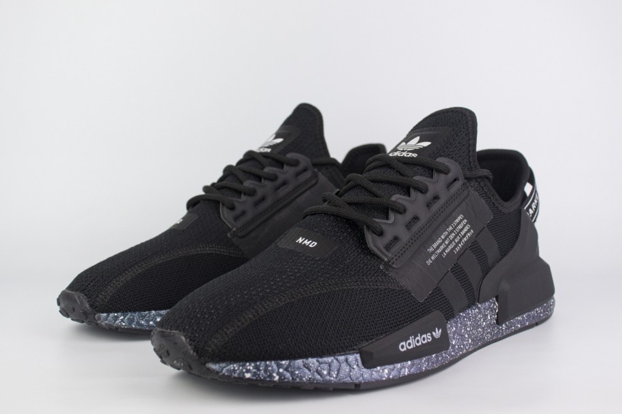кроссовки Adidas NMD R1 V2 Black Speckled