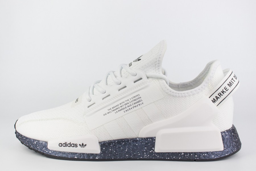 кроссовки Adidas NMD R1 V2 White Speckled