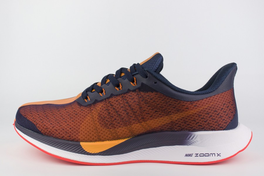 кроссовки Nike Zoom Pegasus 35 Turbo Blackened Blue / Orange