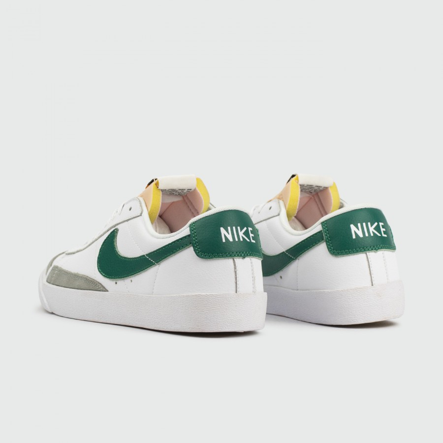 кроссовки Nike Blazer Low 77 Leather White / Green