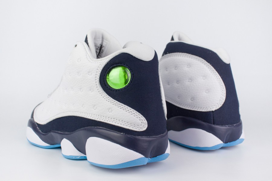 кроссовки Nike Air Jordan 13 White / Blue