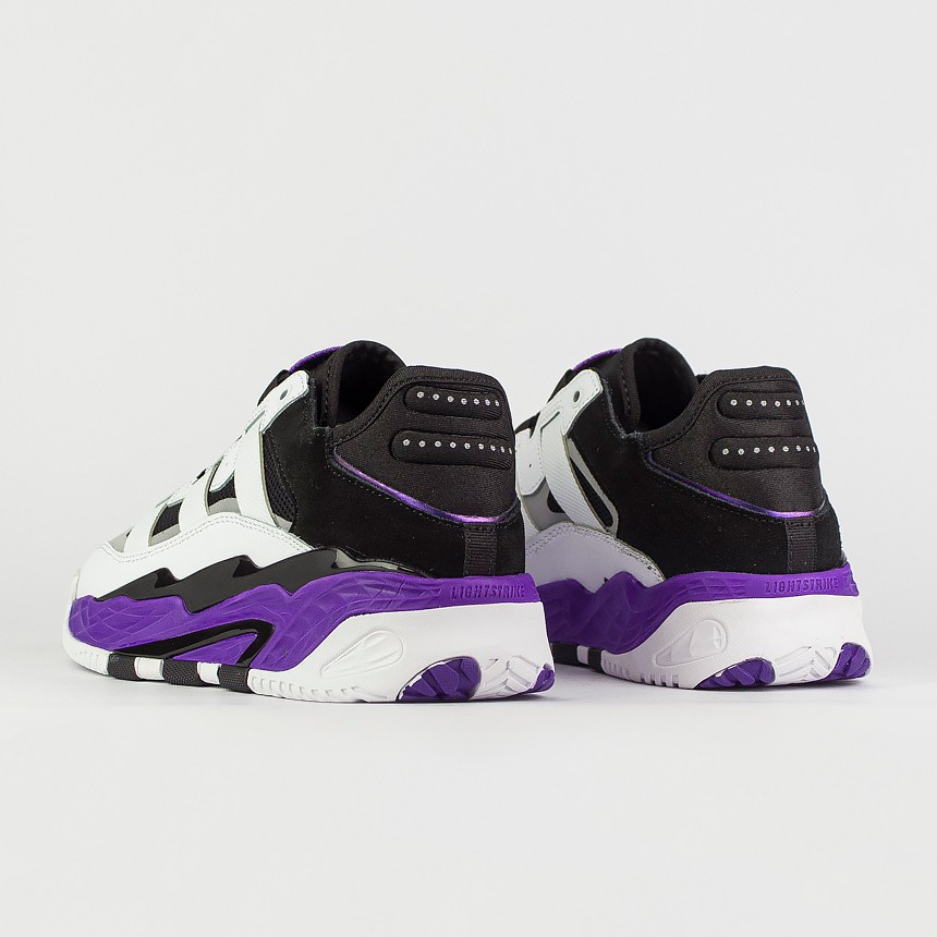 кроссовки Adidas Niteball White / Purple new