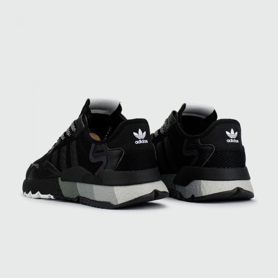 кроссовки Adidas Nite Jogger Black / Grey new