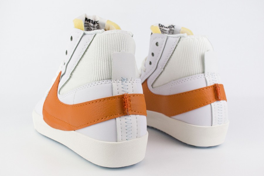 кроссовки Nike Blazer Mid 77 Wmns Jumbo White / Orange