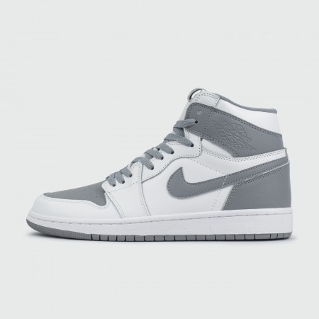 кроссовки Nike Air Jordan 1 White / Grey