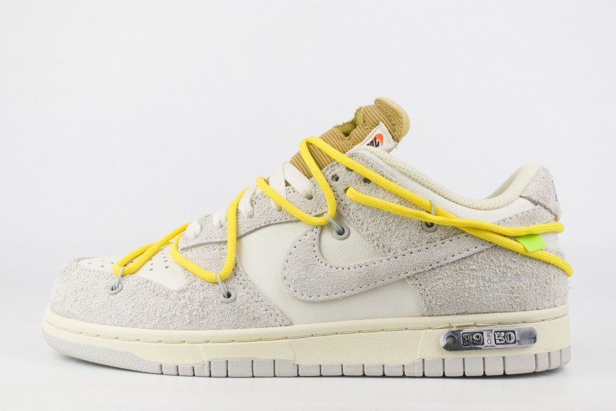 кроссовки Nike Dunk Low x Off-White Lot 39