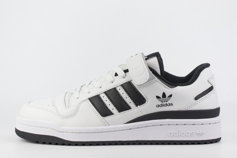 кроссовки Adidas Forum Low White / Black Str.