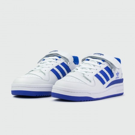 кроссовки Adidas Forum Low White / Blue