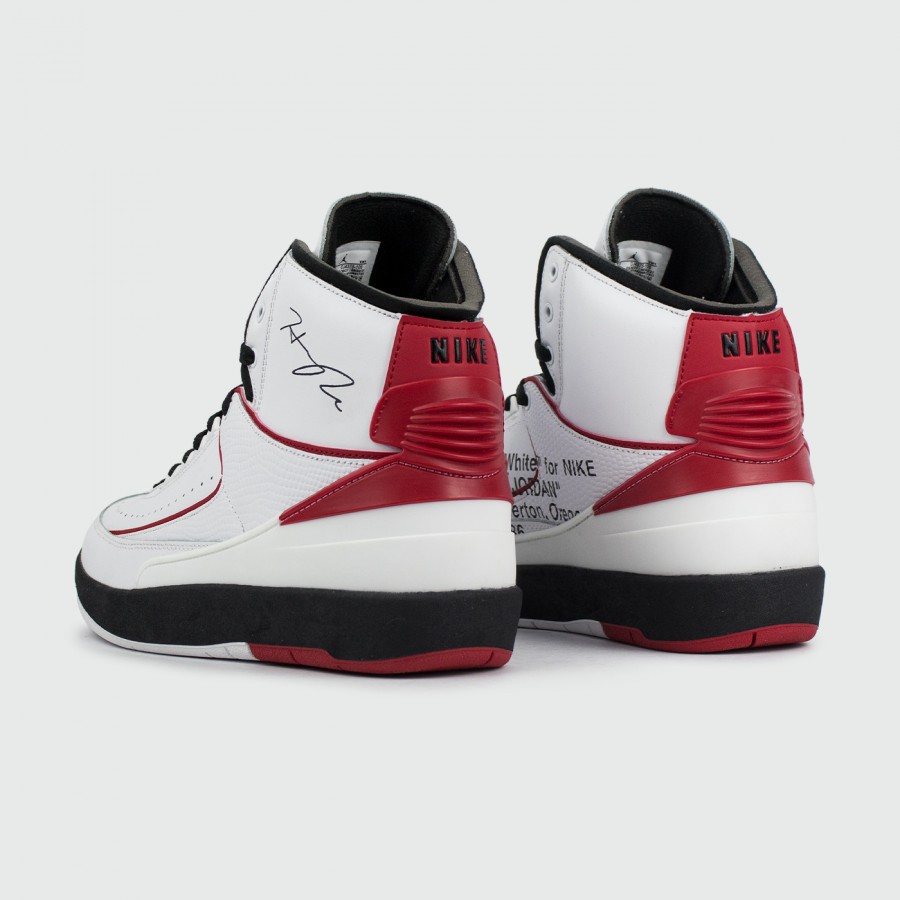 кроссовки Nike Air Jordan 2 x Off-White White / Red