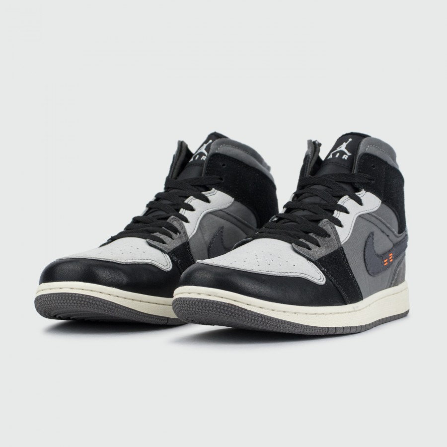 кроссовки Nike Air Jordan 1 Inside Out Black / Grey