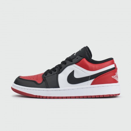 кроссовки Nike Air Jordan 1 Low Black Toe