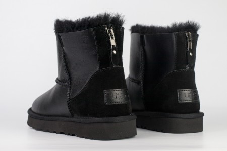 Угги UGG Mid Leather Black