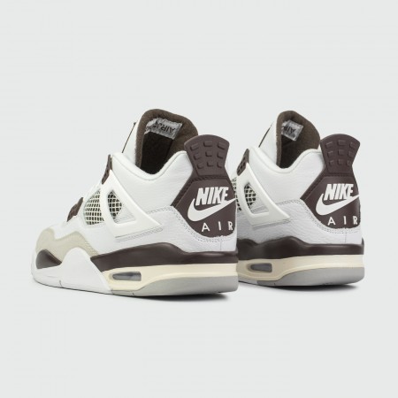 кроссовки Nike Air Jordan 4 x A Ma Maniere Qual. White / Brown