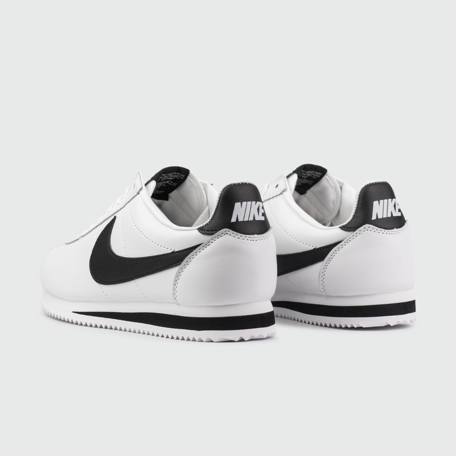 кроссовки Nike Cortez Classic Leather White Black