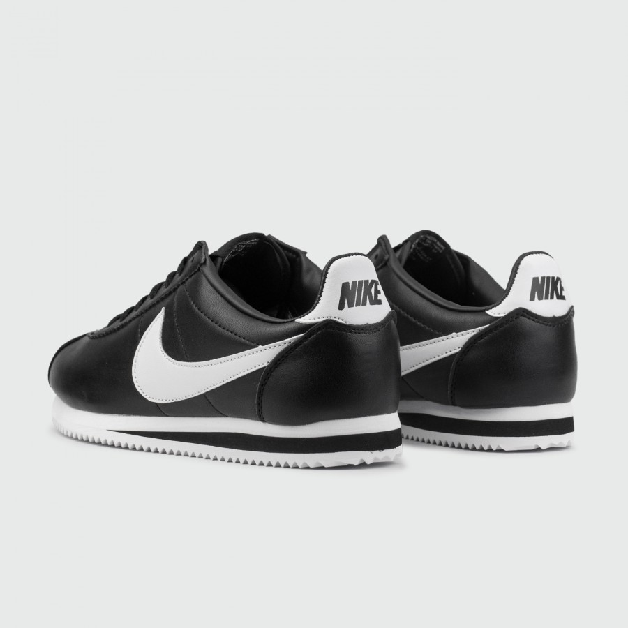 кроссовки Nike Cortez Classic Leather Black White