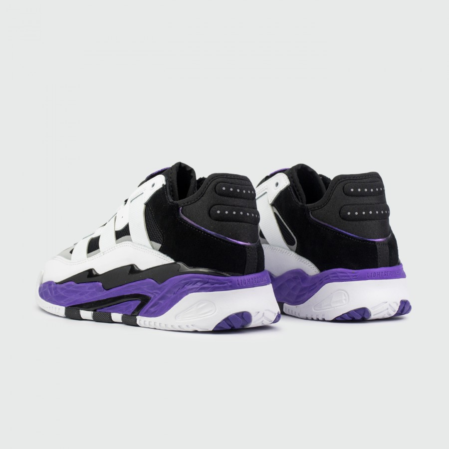 кроссовки Adidas Niteball Wmns White / Purple