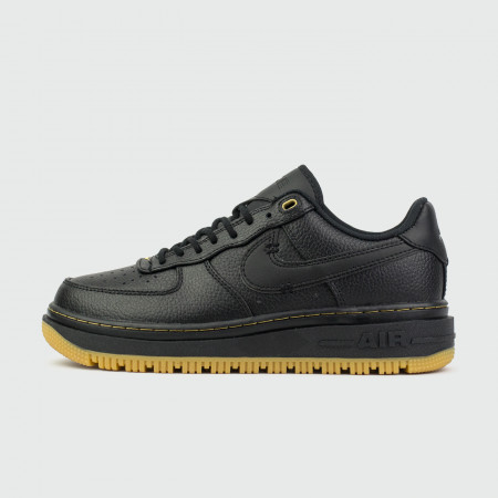 кроссовки Nike Air Force 1 Low Luxe Wmns Black / Gum