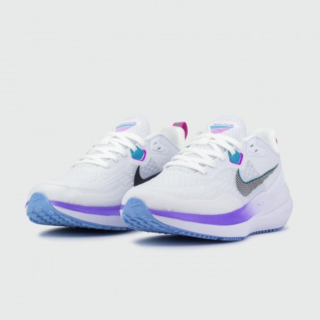 кроссовки Nike Air Zoom Winflo 9 White Violet