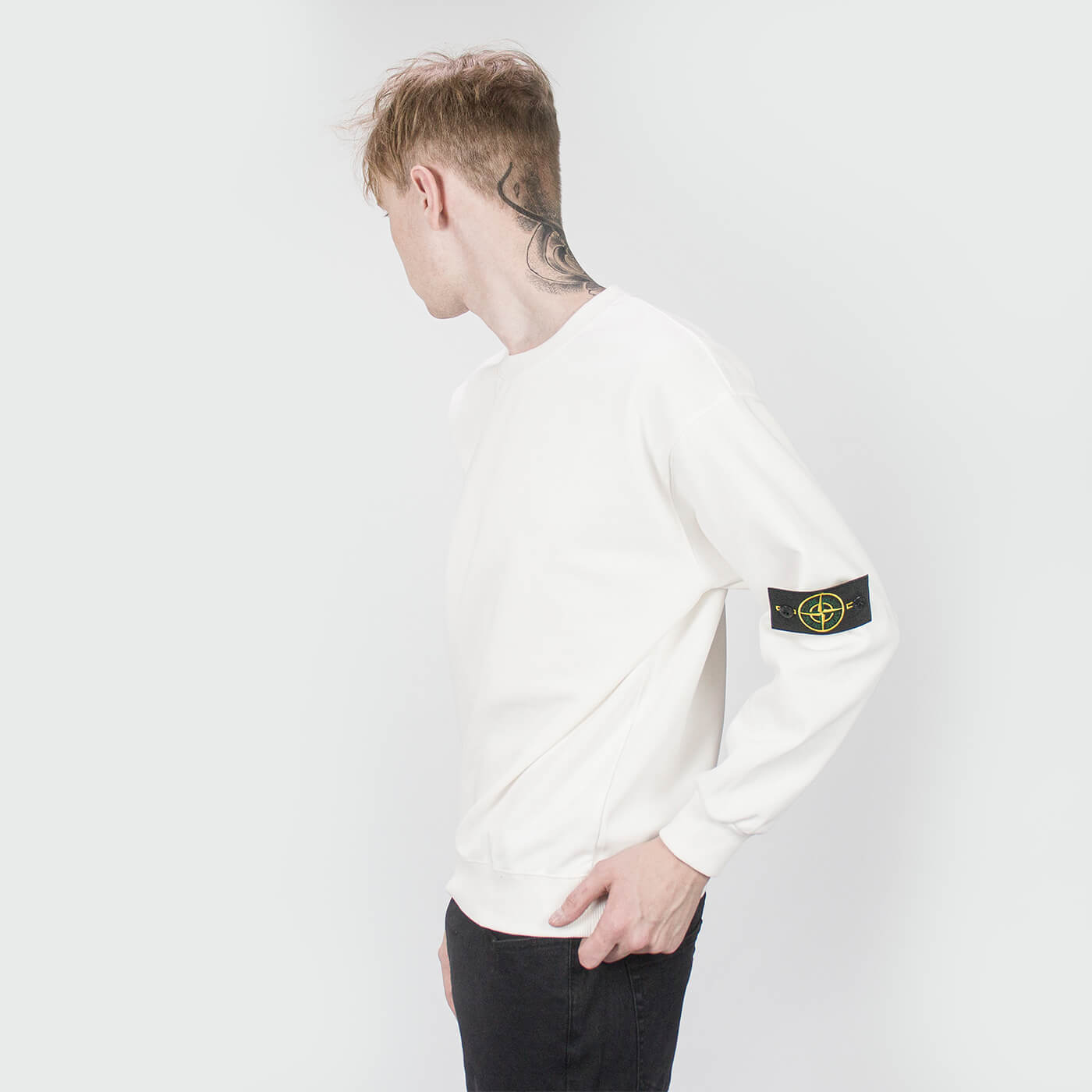 Свитшот Stone Island White