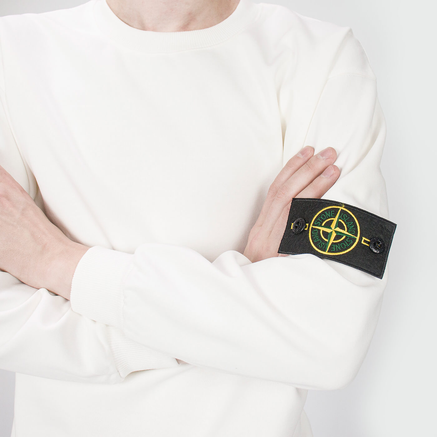 Свитшот Stone Island White