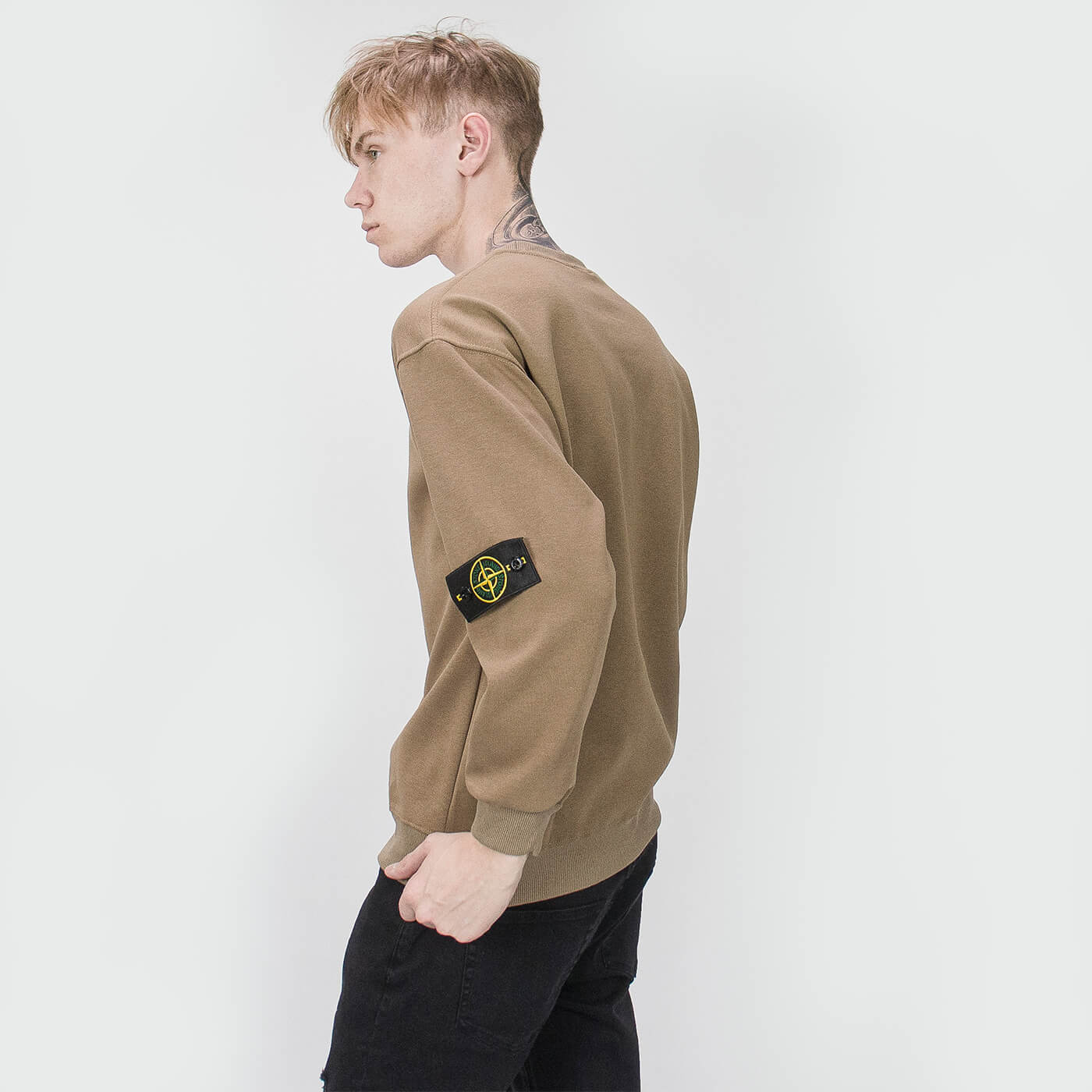 Свитшот Stone Island Brown