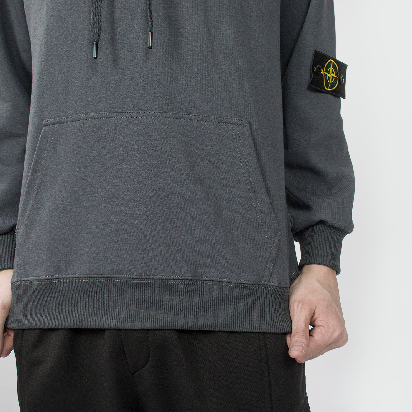 Худи Stone Island Grey