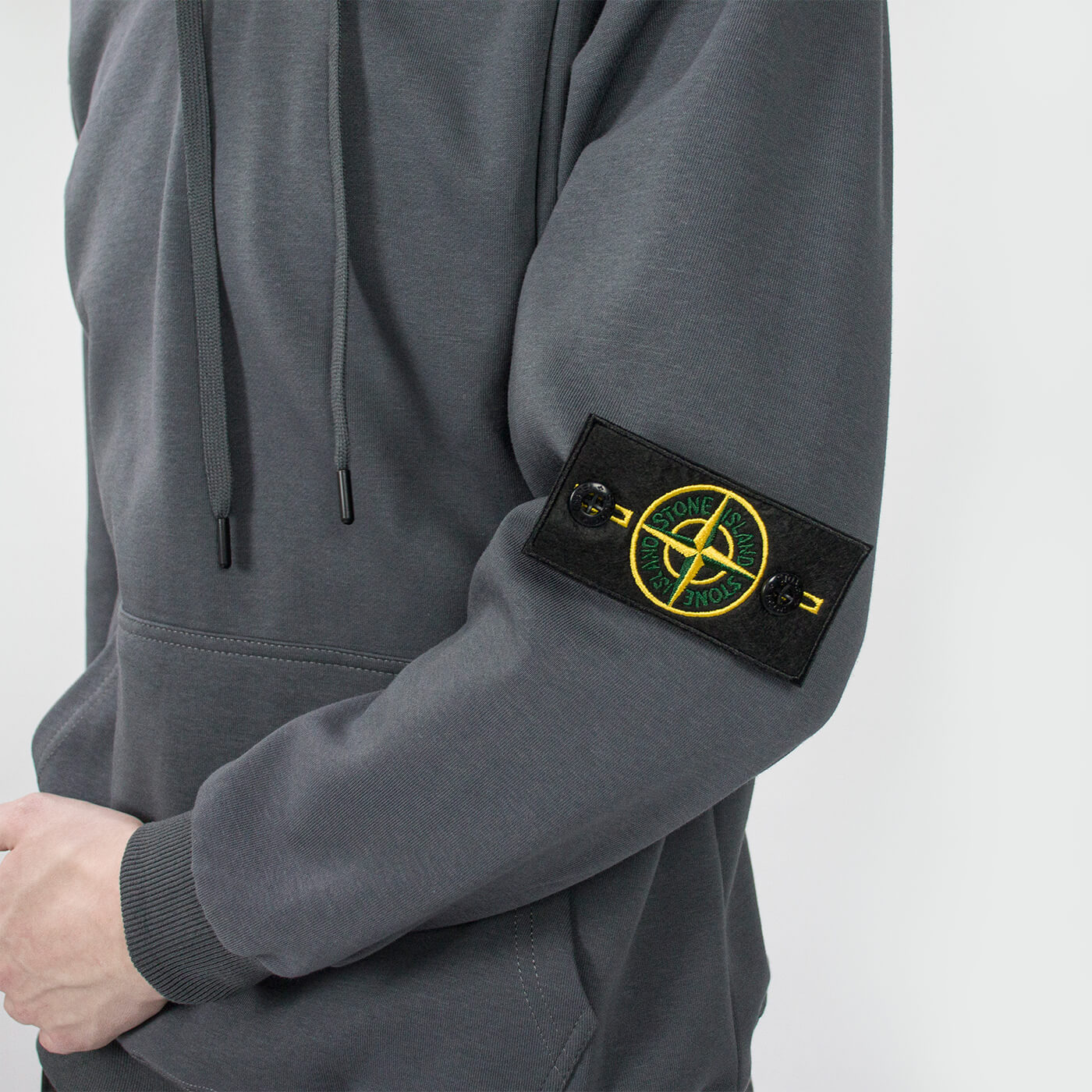 Худи Stone Island Grey