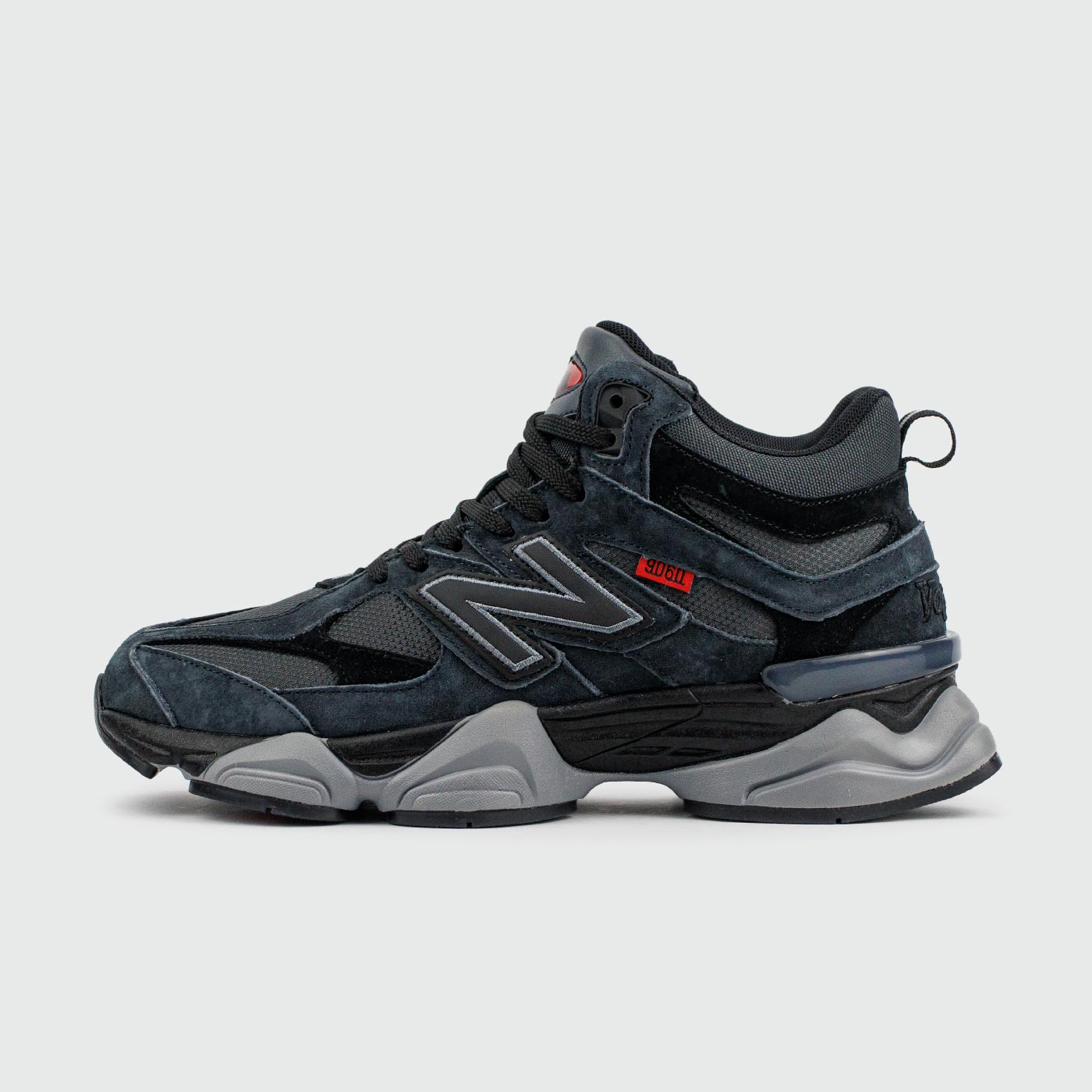 Кроссовки New Balance 9060 Mid Grey with Fur Кроссовки New Balance 9060 Mid Grey with Fur