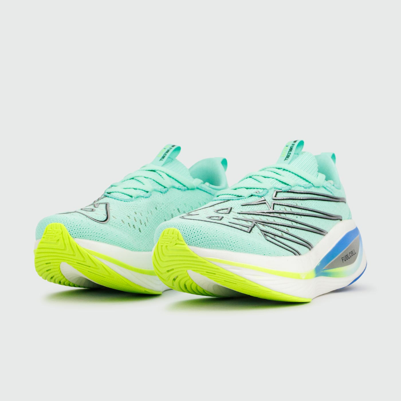 Кроссовки New Balance FuelCell SC Elite V3 Mint / White Кроссовки New Balance FuelCell SC Elite V3 Mint / White
