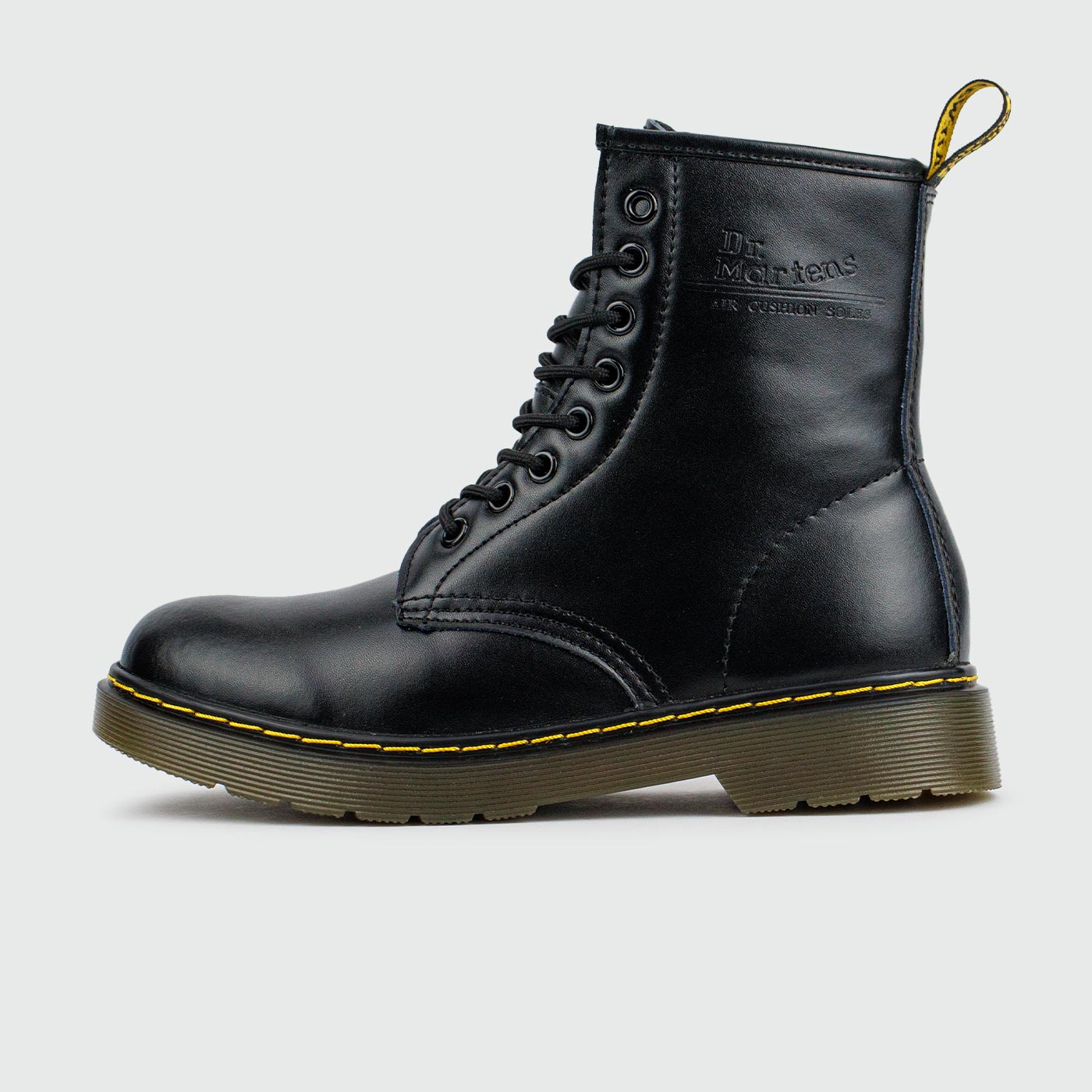 Ботинки Dr. Martens 1460 Black Leather with Fur