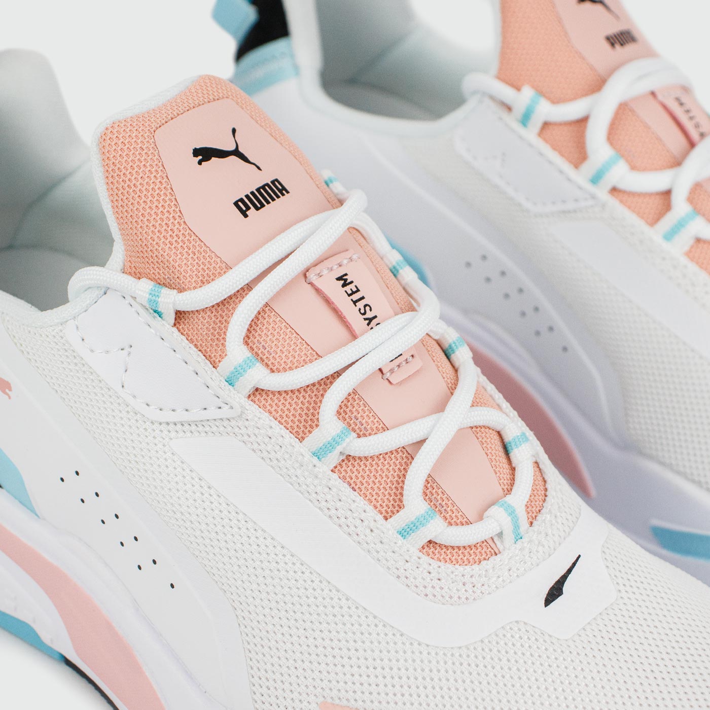 Кроссовки Puma RS-FAST UNMARKED White Pink Blue