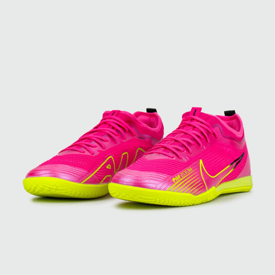 бампы Nike Air Zoom Mercurial Vapor XV Pro IC Pink Yellow