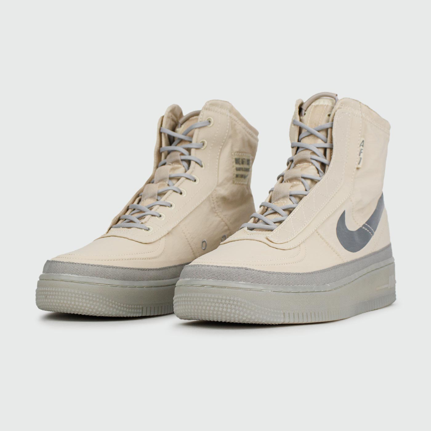 Кроссовки Nike Air Force 1 Shell Grey Wmns