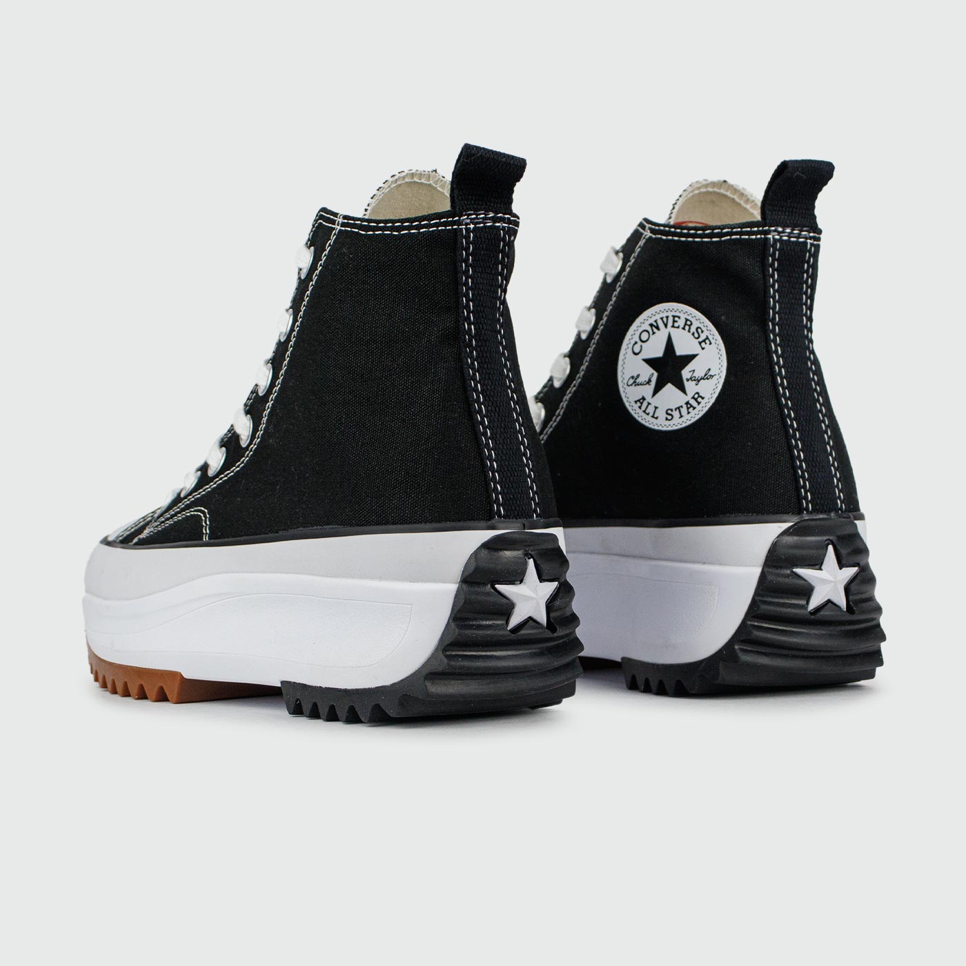 Кеды Converse Run Star Hike Black White Wmns