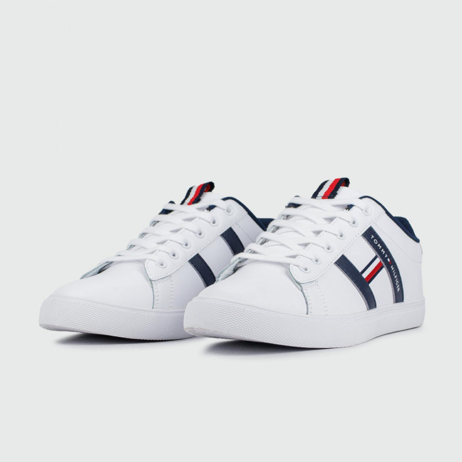 кеды Tommy Hilfiger Essential Sneaker White / Blue virt