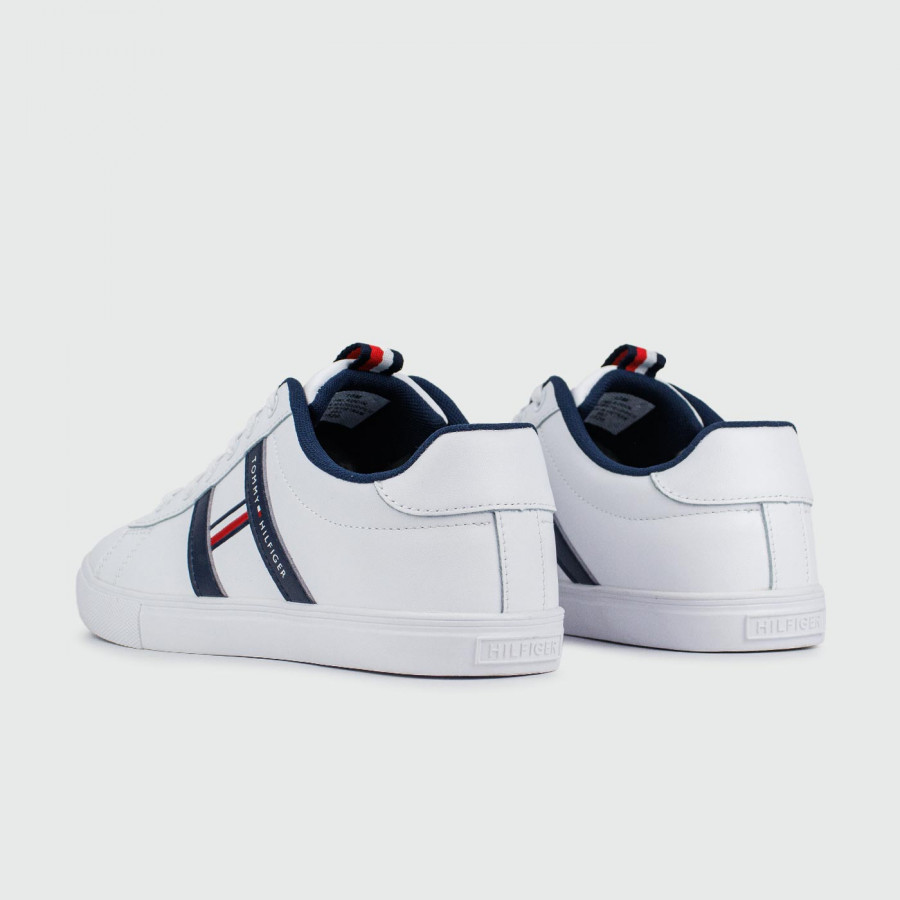 кеды Tommy Hilfiger Essential Sneaker White / Blue virt