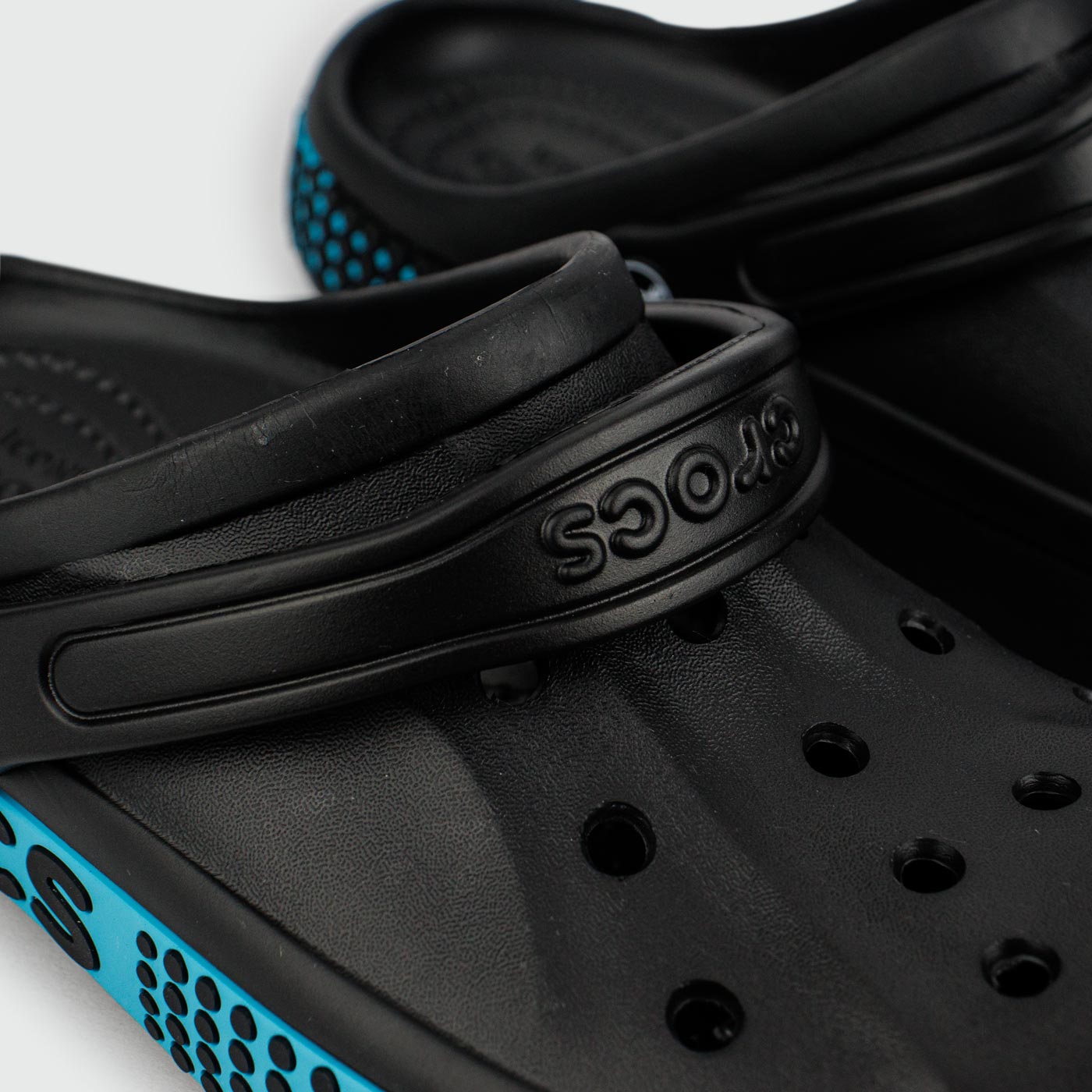 Сабо CROCS Bayaband Cloc Black Blue Points