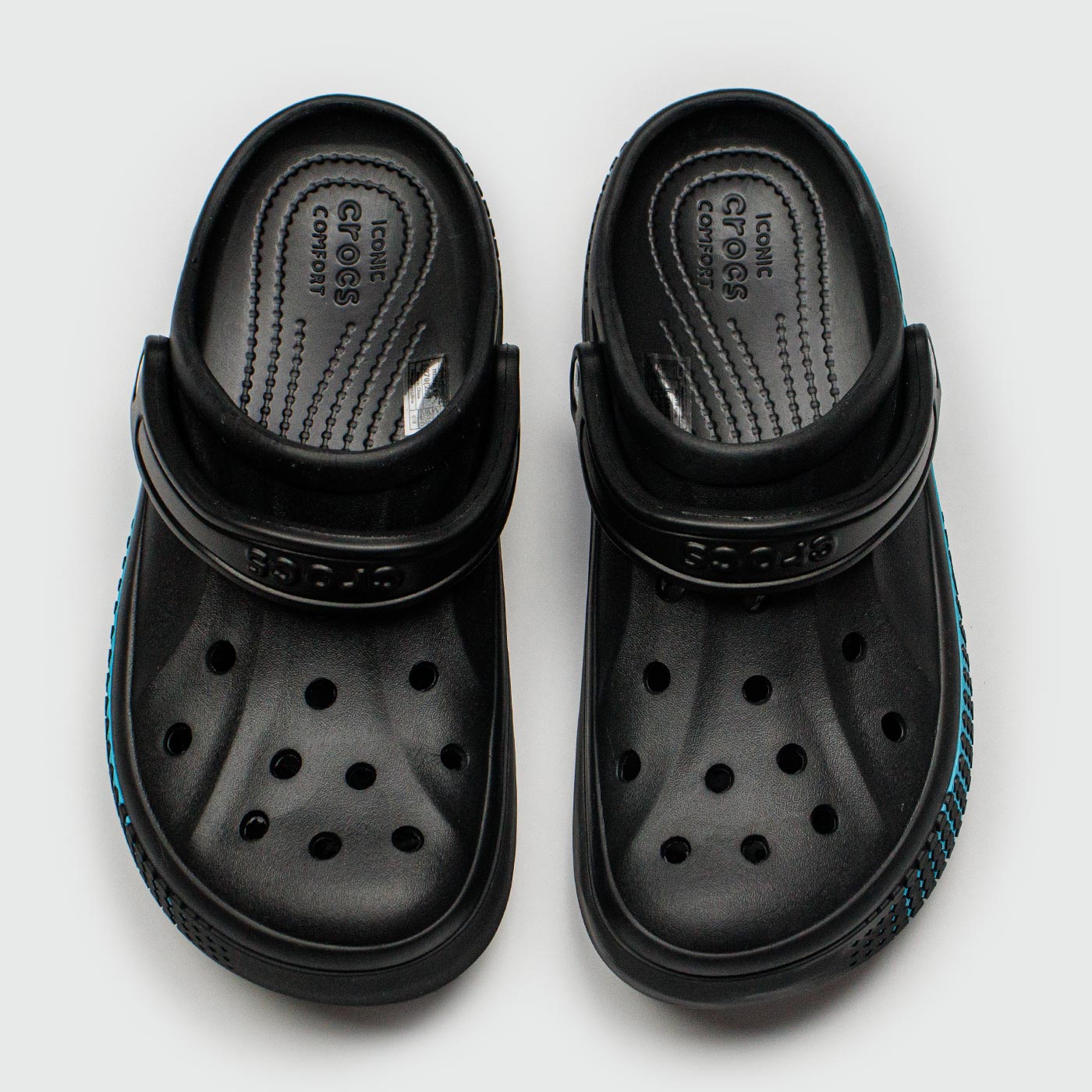 Сабо CROCS Bayaband Cloc Black Blue Points